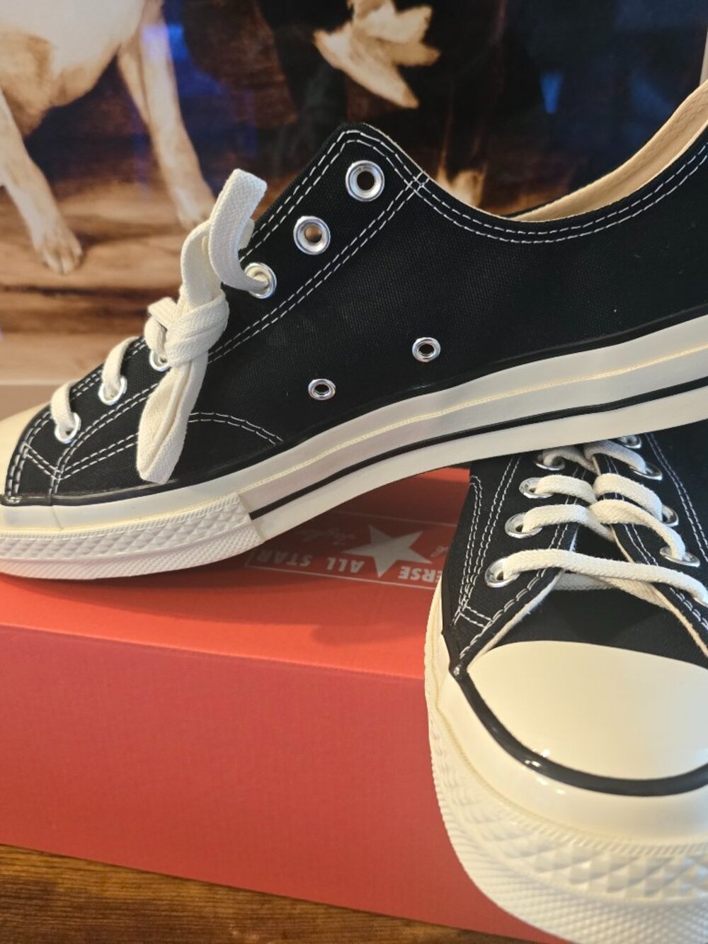 Converse Chuck Taylor All Star 70s Low Top Black / Egret 162058C Men's SZ 12 NEW